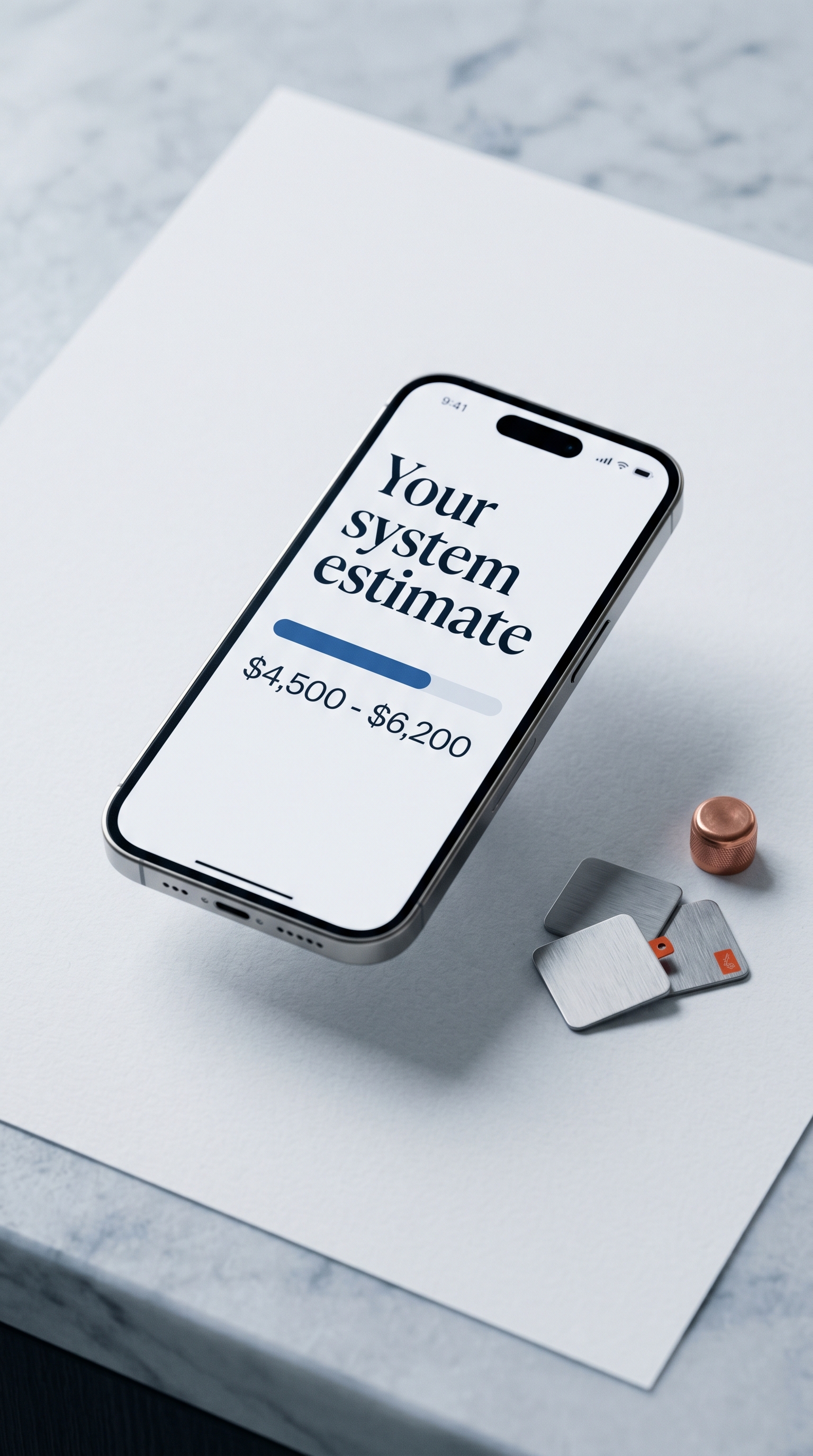 Virtual estimator mockup