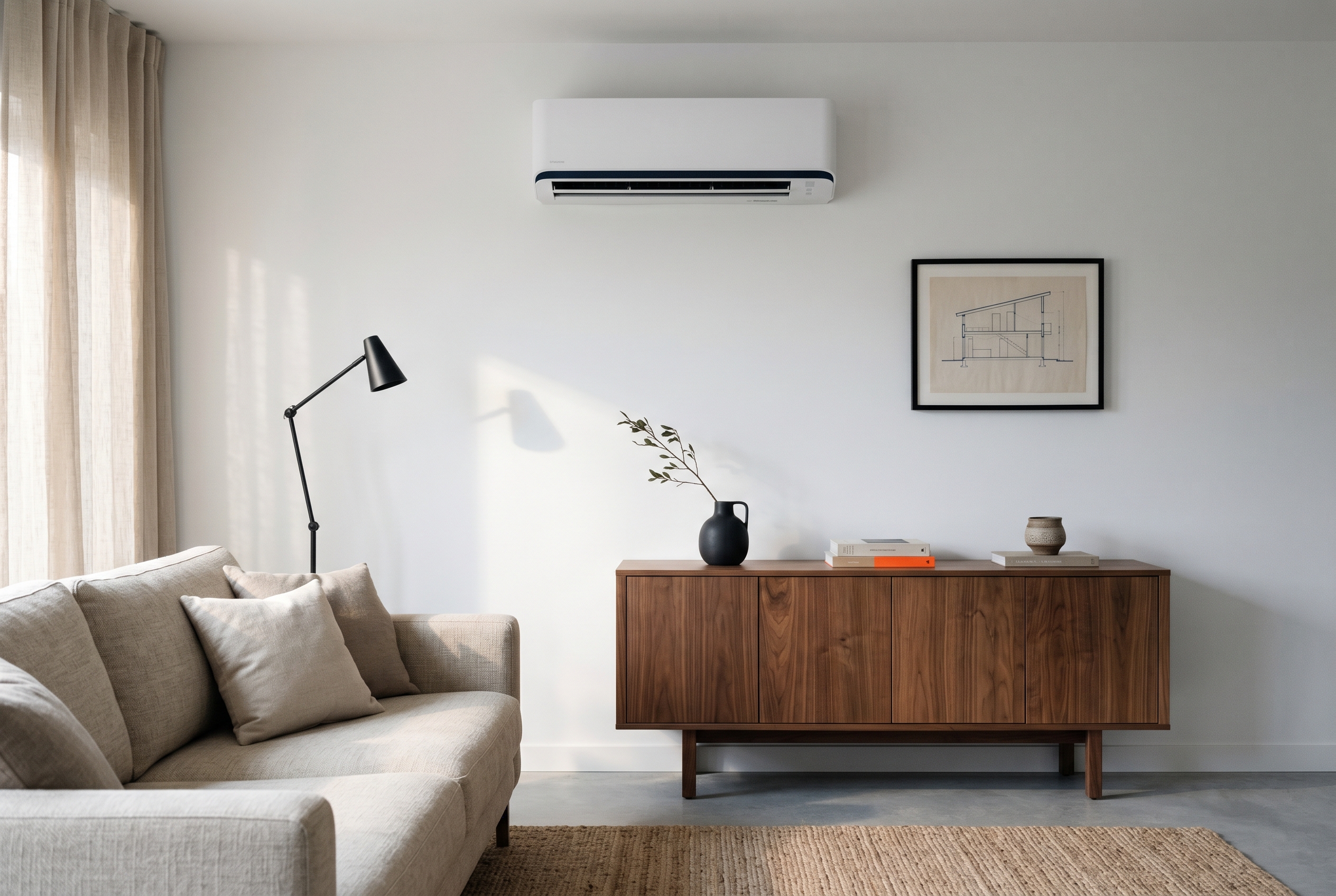 Multi-zone ductless · Fremont ADU